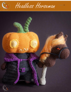 Headless Horseman crochet pattern