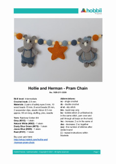 Hollie and Herman crochet pattern