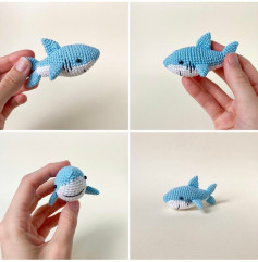 hướng dẫn móc baby shark
