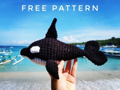 killer whale crochet pattern