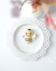 little bee crochet pattern