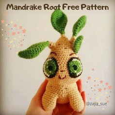 mandrake root free pattern