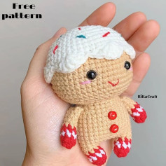 Mini GingerBread crochet pattern