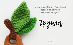 О п и с а н и е 🌱листочков для грызунка груши.