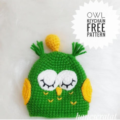 Owl Keychain Free pattern