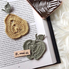 Pear and apple crochet pattern