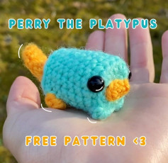 perry the platypus free pattern