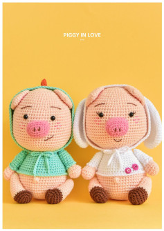 PIGGY IN LOVE crochet pattern