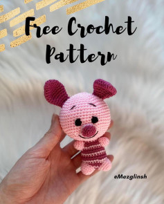 piglet free crochet pattern
