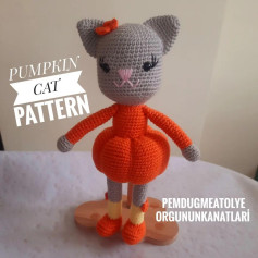 pumpkin cat pattern