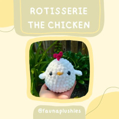 rotisserie the chicken crochet pattern