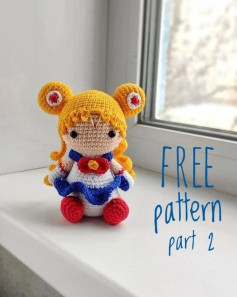 sailor moon crochet pattern Part 2