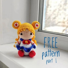 sailor moon crochet pattern