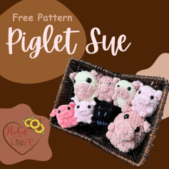 🐷 SHE’S HERE! 🐷 Meet Piglet Sue! little piggy