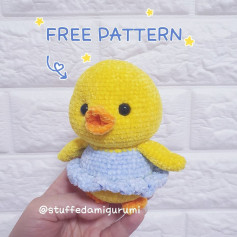 Super sweet golden duckie 🐥🦆 Pattern