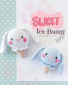 sweet ice bunny crochet pattern