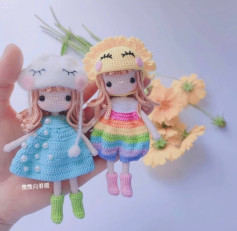 weather girl rainshine doll crochet pattern