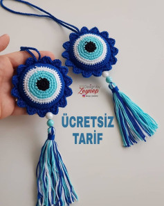 anahtarlık tığ işi desen