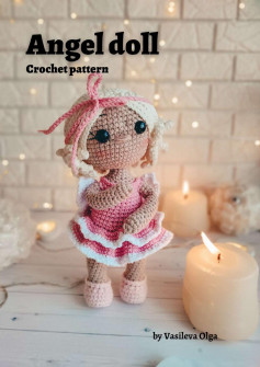 Angel girl doll crochet pattern