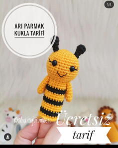 Arı vız vızz 🐝🐝Arı parmak kukla tarifi 🌸