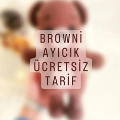 Ayıcık Browni tarifi sizlerle umarım çokca sevilir bolca örülür 🤎🤎