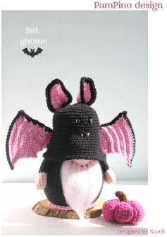 bat gnome crochet pattern