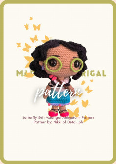 Butterfly Gift Madrigal Amigurumi Pattern