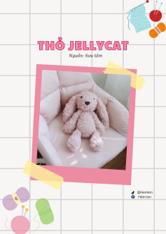 Chart hướng dẫn móc len thỏ jellycat