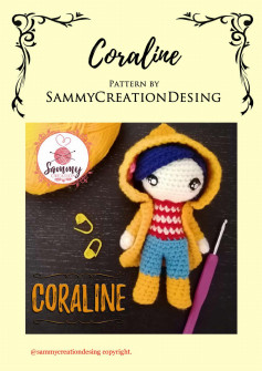 coraline crochet pattern