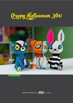 creepy halloween 360 crochet pattern