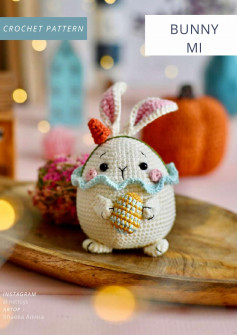 crochet pattern bunny mi egg