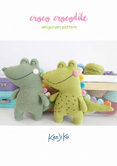 croco crocodile amigurumi pattern