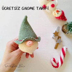 cüce tığ işi desen Emeğe saygı için kaydetmeden önce beğenmeyi unutmayalım 💕 Gnome 🎈🎈🎈