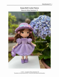 Emma Doll Crochet Pattern Pattern