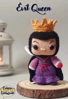 evil queen crochet pattern