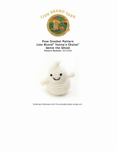 Free Crochet Pattern the ghost