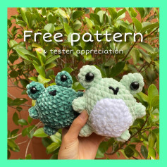 FREE frog pattern