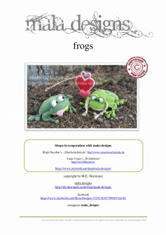 frogs crochet pattern