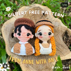 gilbert free pattern coupble boy and girl