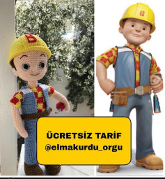 işçi tığ işi modeli