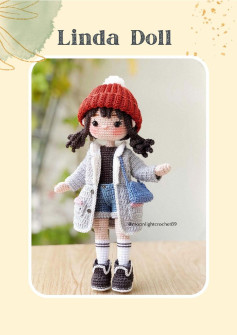 linda doll girl crochet pattern