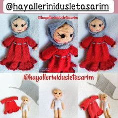 Merhabalar 🙋🏻‍♀️ 🌟Karşınızda ÜFTADE bebek❤️ 📍Kaydet yaparken beğenmeyi ve takip etmeyi unutmayın.📍 ❤️Keyifle örün❤️) 👇🏻PATTERN👇🏻