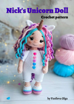 Nicks Unicorn Doll Crochet pattern