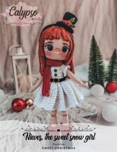 nieves the sweet snow girl doll crochet pattern