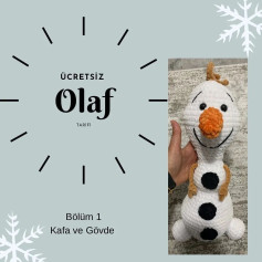 ⛄️ Olaf Tarifi 1. Bölüm⛄️ . . . 👍🏻Beğen, 👀Takip Et, 📣 Haberdar Ol . . . . 🍂2. Bölüm Tarif Bir Sonraki Postta🍂 .