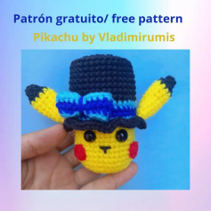 Patrón de crochet de Pikachu