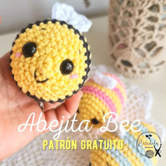 ✨️🐝 Patrón gratis Abejita Bee 🐝✨️