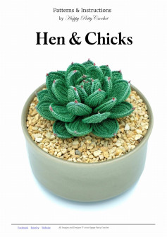 pattern and instructions hen and chicks