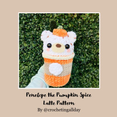 penelope the pumpkin spice latte pattern