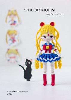 SAILOR MOON amigurumi crochet pattern